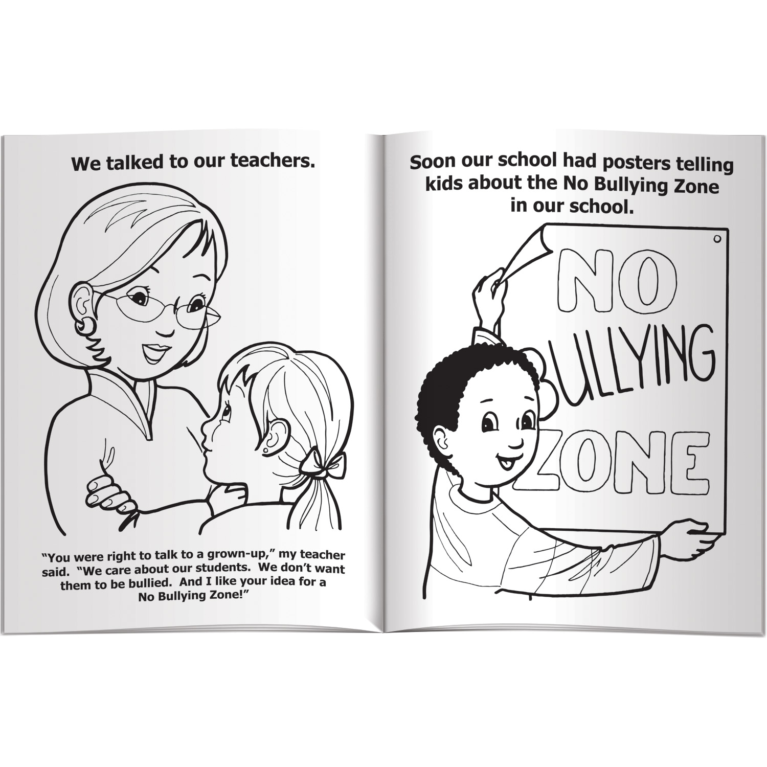 Coloring Book - How to Deal with Bullying 3
