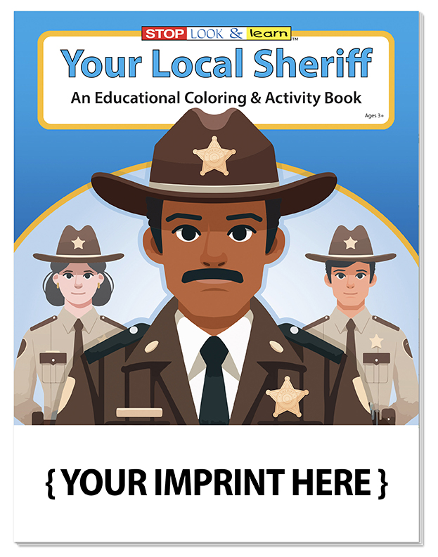 COLORING BOOK - Your Local Sheriff Coloring & Activity Book 2