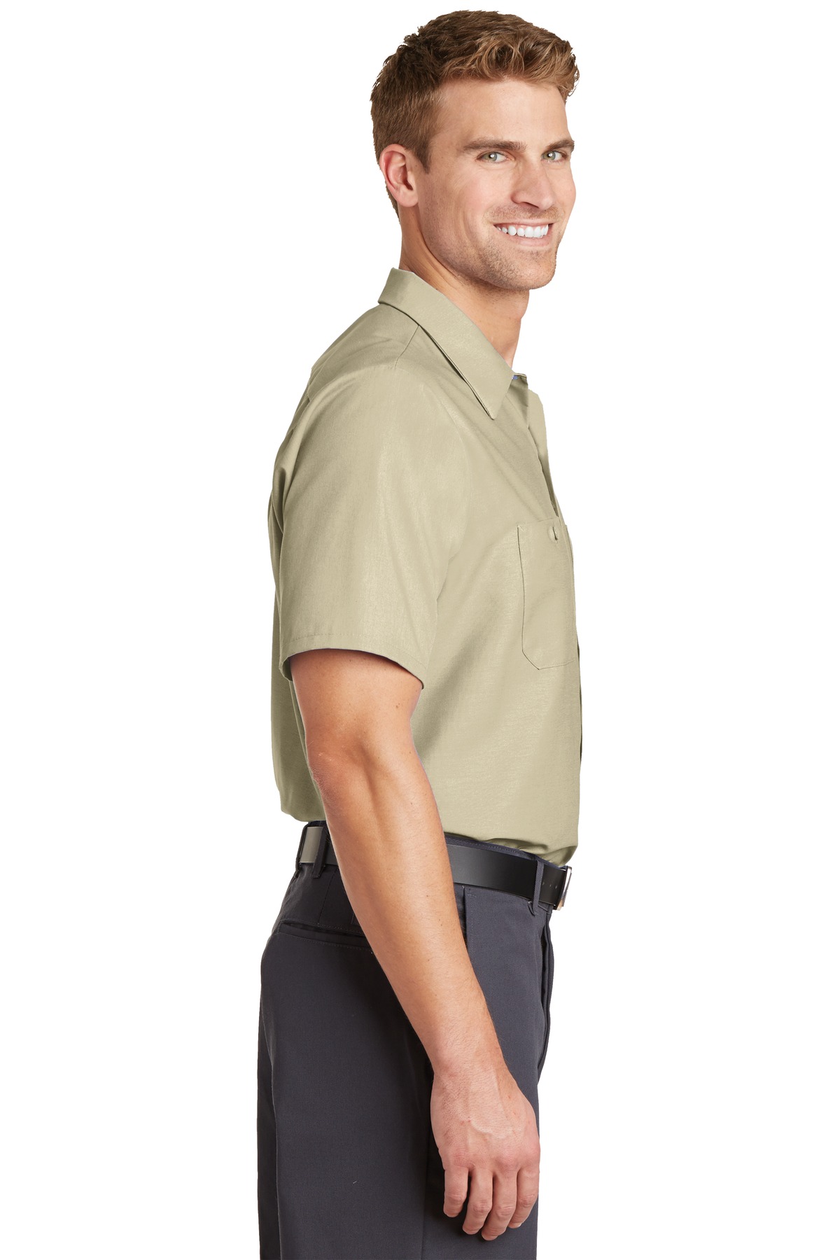 Red Kap Short Sleeve Industrial Work Shirt. SP24 18