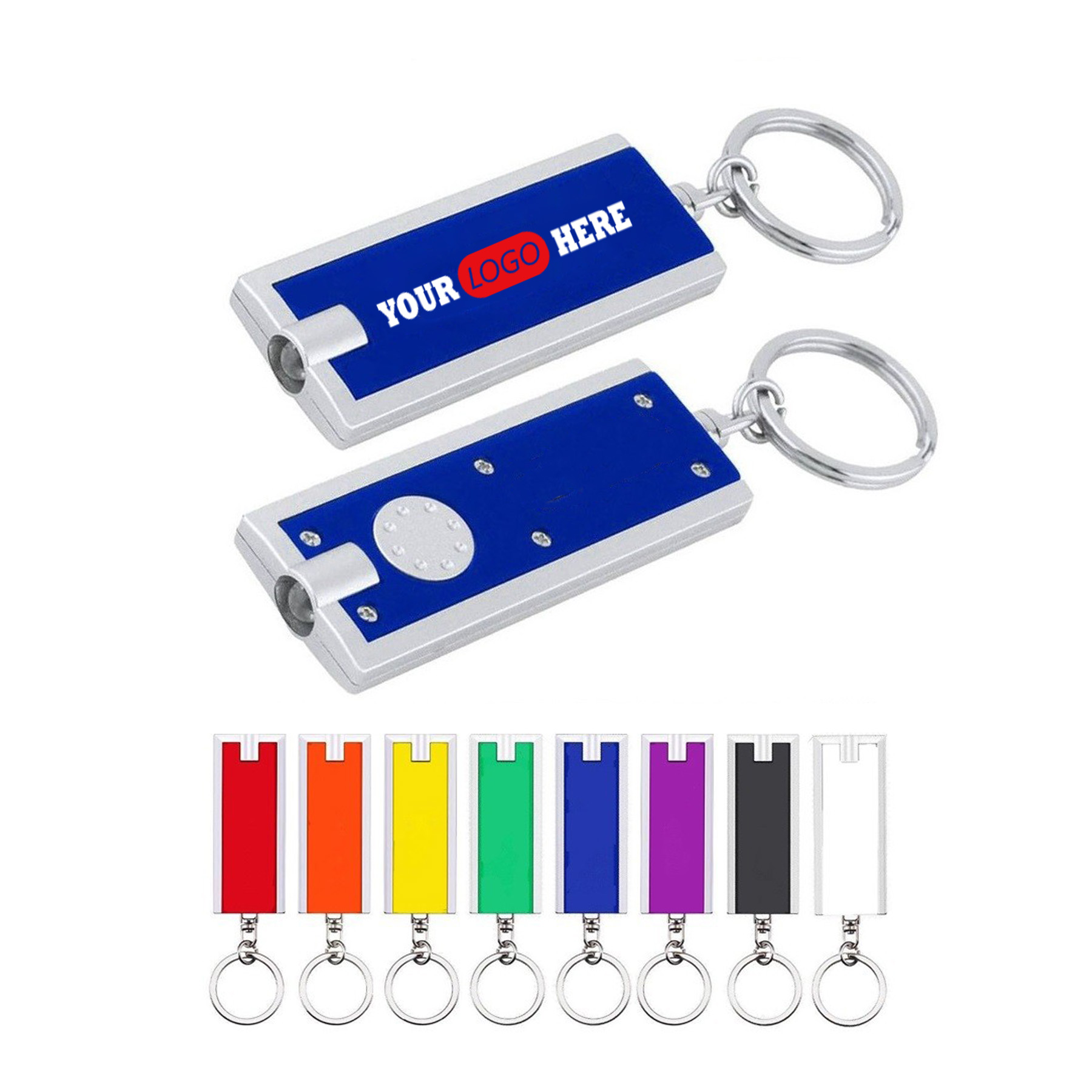 Replaceable LED Light Keychain 1