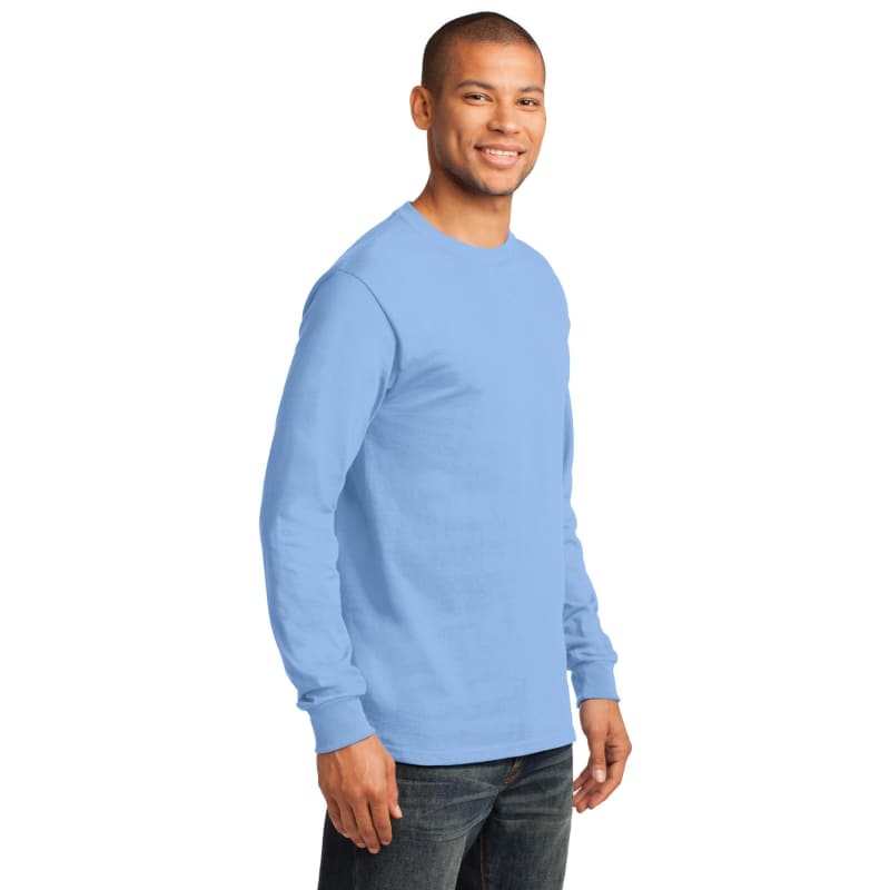 Port & Company Long Sleeve Essential Tee. 154