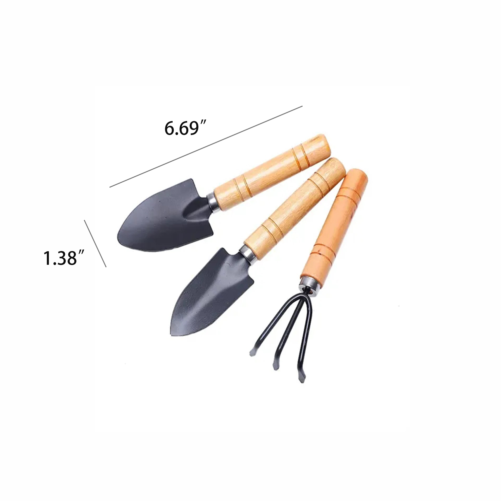 3 Piece Mini Garden Tools Set MOQ 10pcs 3