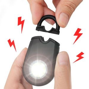 Self Defense Carabiner Safety Alarm With Flashlight 120DB Sound Activation 4