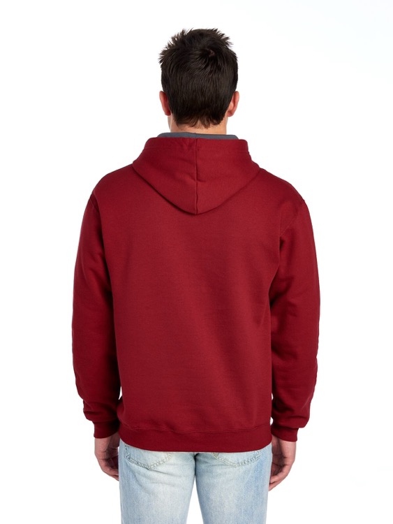 FRUIT OF THE LOOM Sofspun™ Unisex Hooded Sweatshirt, custom hoodie or sweatshirt with logo imprint 58