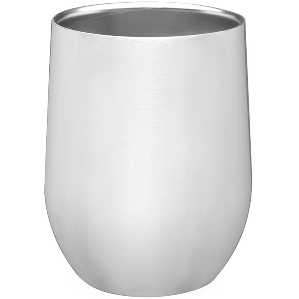 11 oz. Stainless Steel Stemless Wine Glass 1