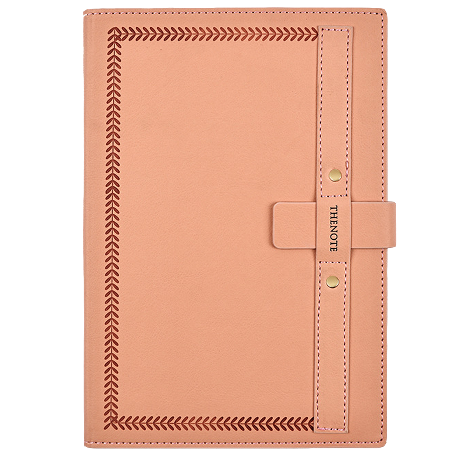 A5 PU Leather Lined Thick Notebook 4