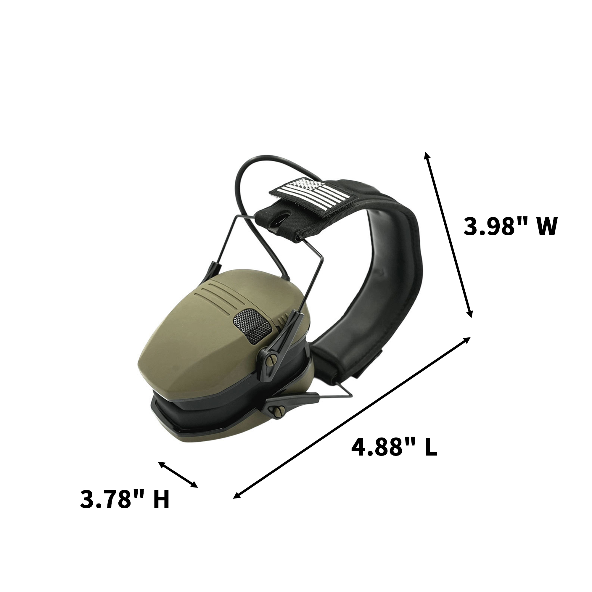 Electronic Shooting Hearing Protection Earmuff 4