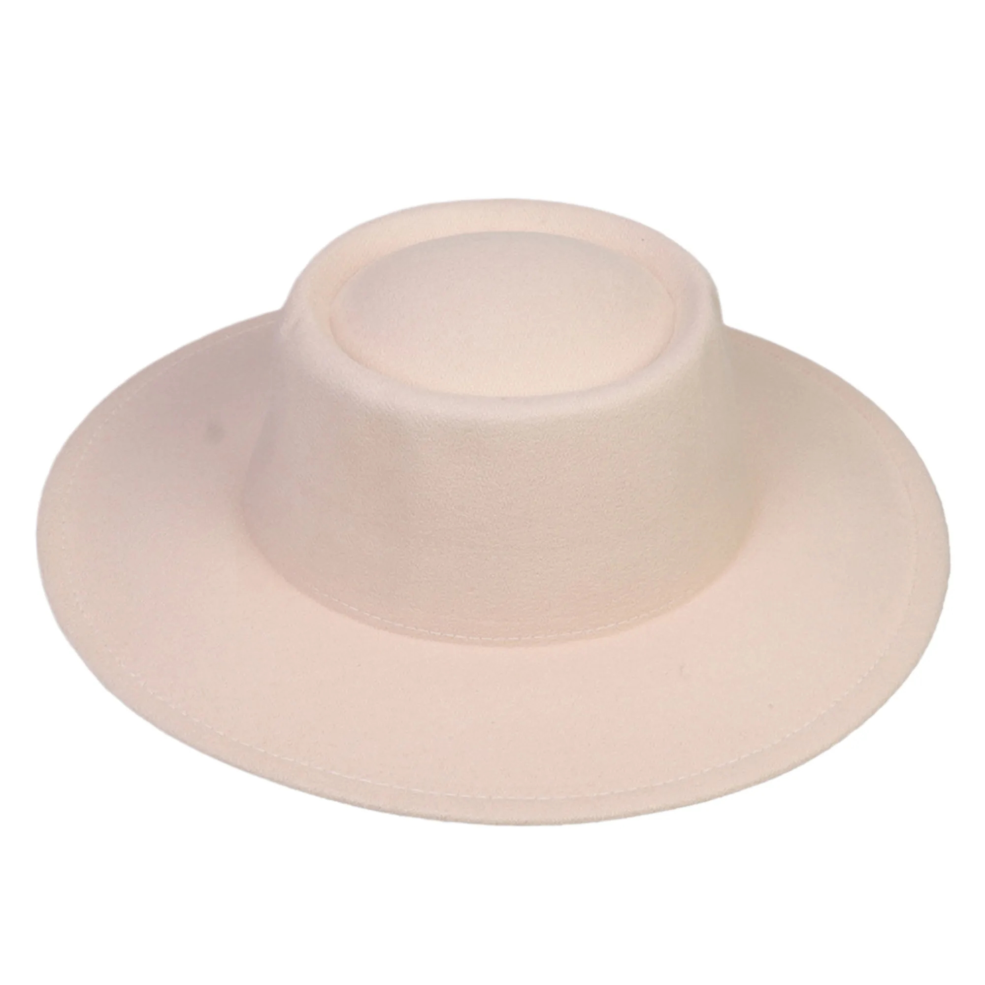 MOQ50 Wide Brim Vintage Fedora Hat 22