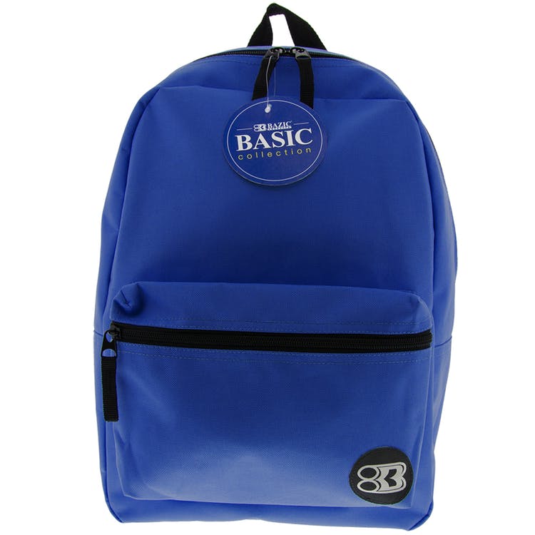 16" Basic Backpacks - Blue 2