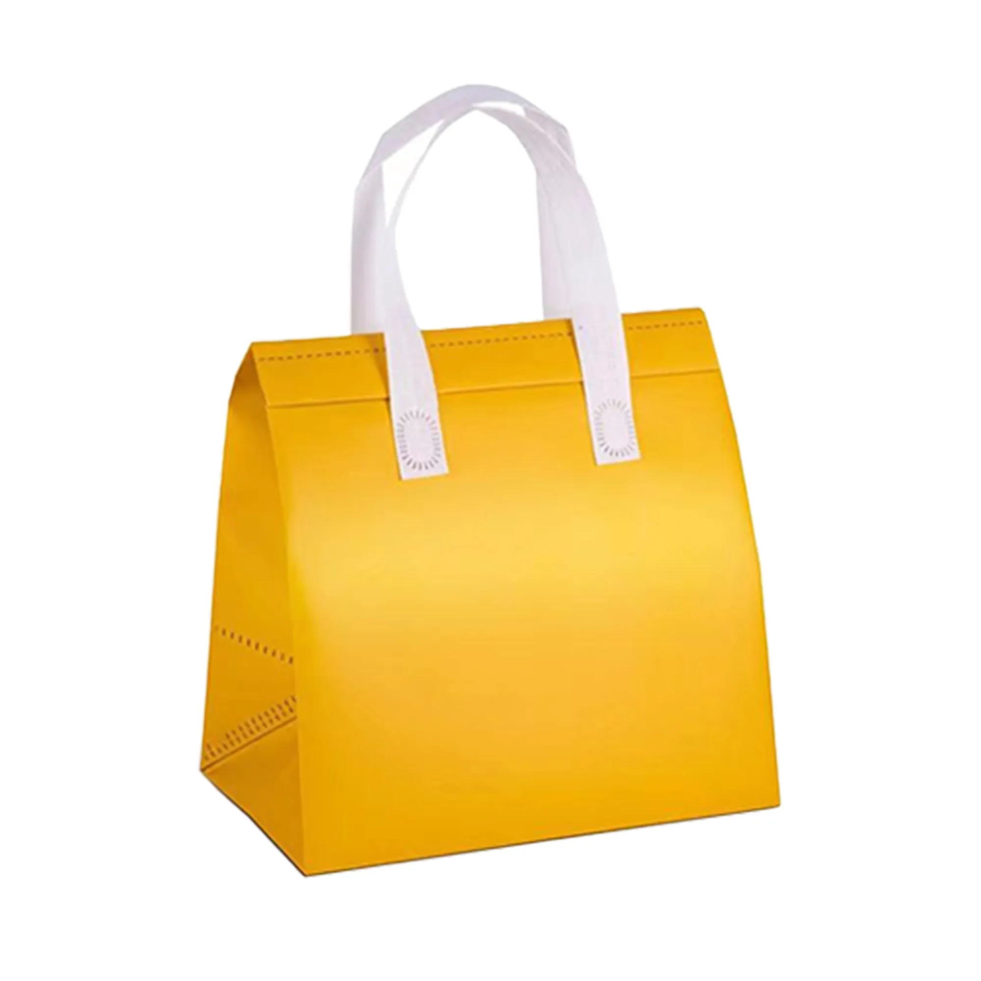 Aluminum Foil Lined Insulated Takeout Bag Coffee Cooler 3