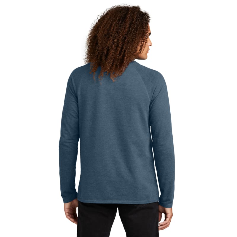 District Featherweight French Terry Long Sleeve Crewneck, custom hoodie or sweatshirt with logo imprint 15