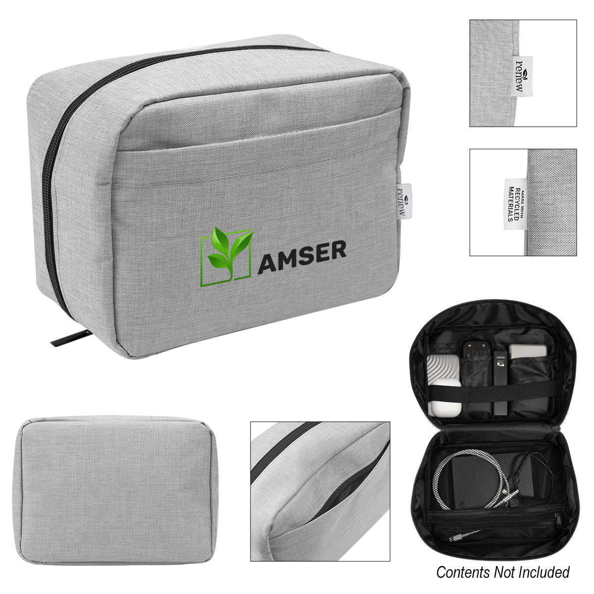Habitat rPET Heathered Tech Pouch 3
