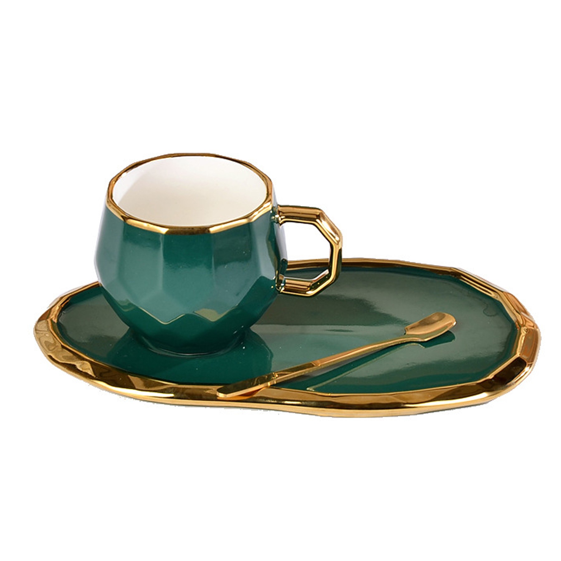 Ceramic European Style Coffee Cup Set 8