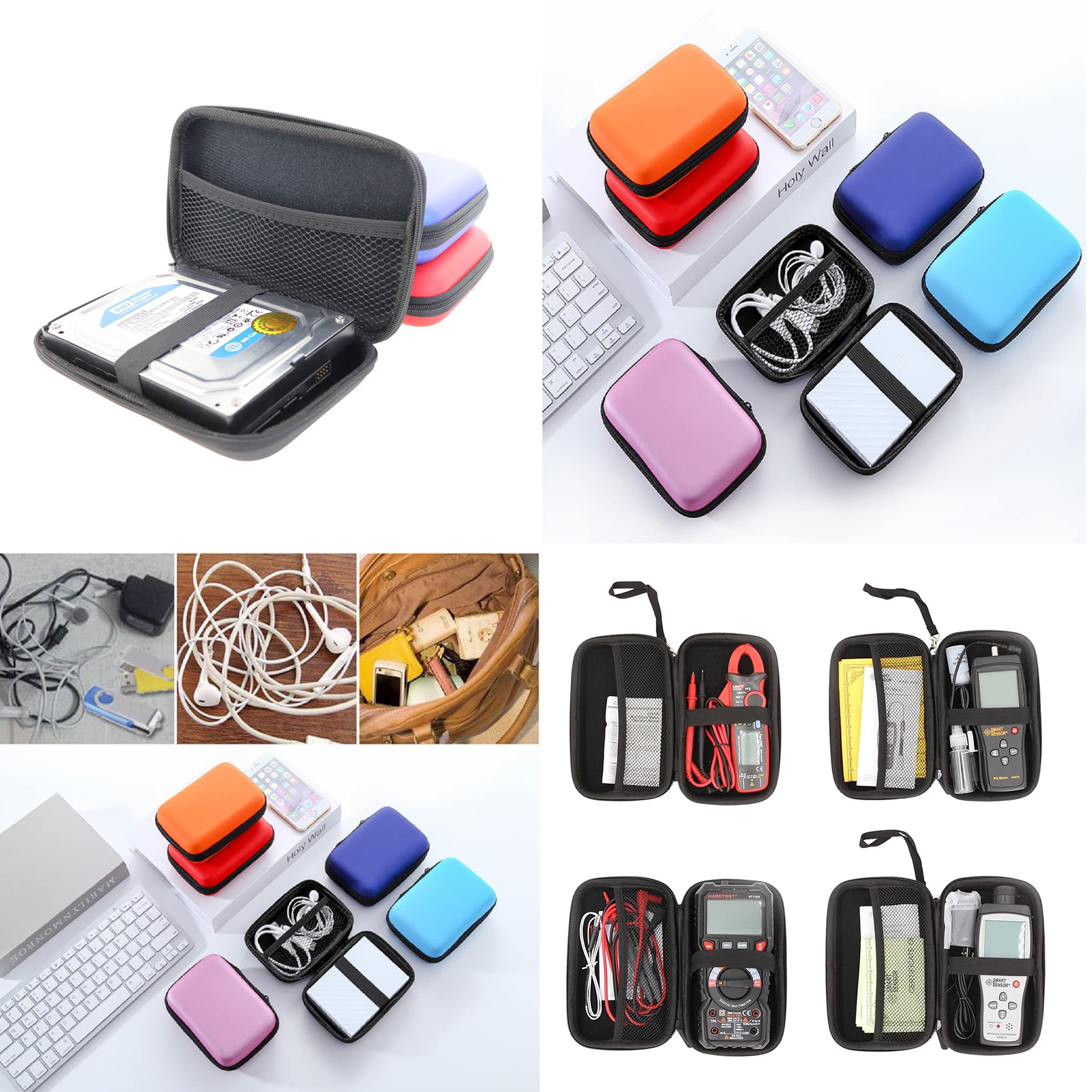 Electronics Organizer Shockproof Carrying Case 2