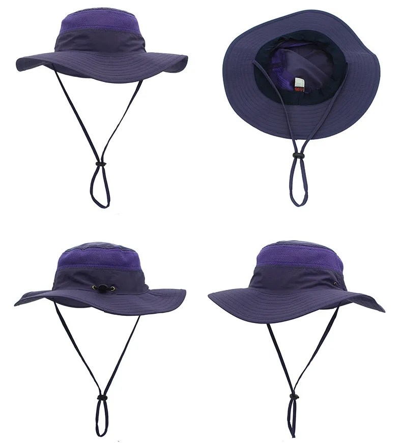 Wide Brim UV Protection Sun Bucket Hat 6