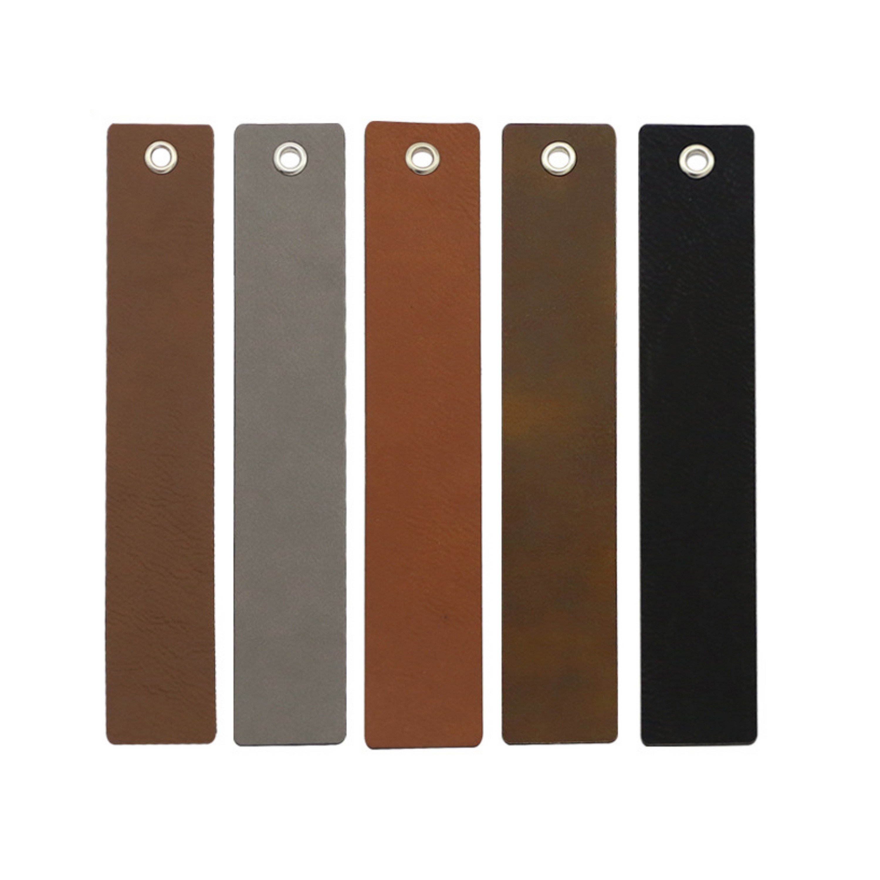 Debossed Vegan Leather Bookmark 5