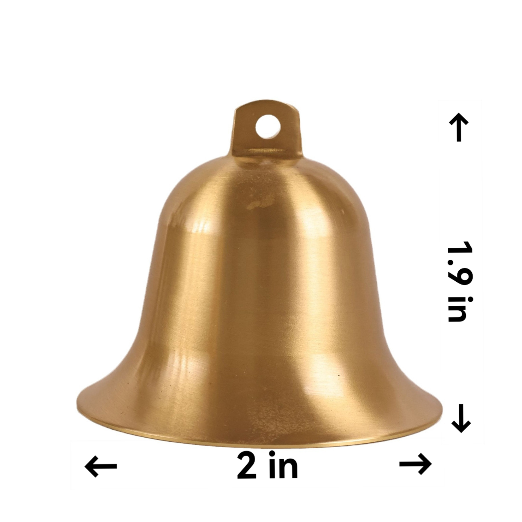 Festive Brass Bell Decoration 1