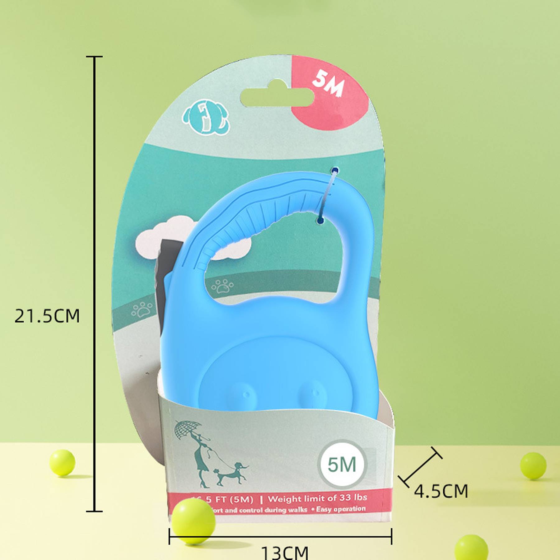 Pet Retractable Automatic Towing Rope 4