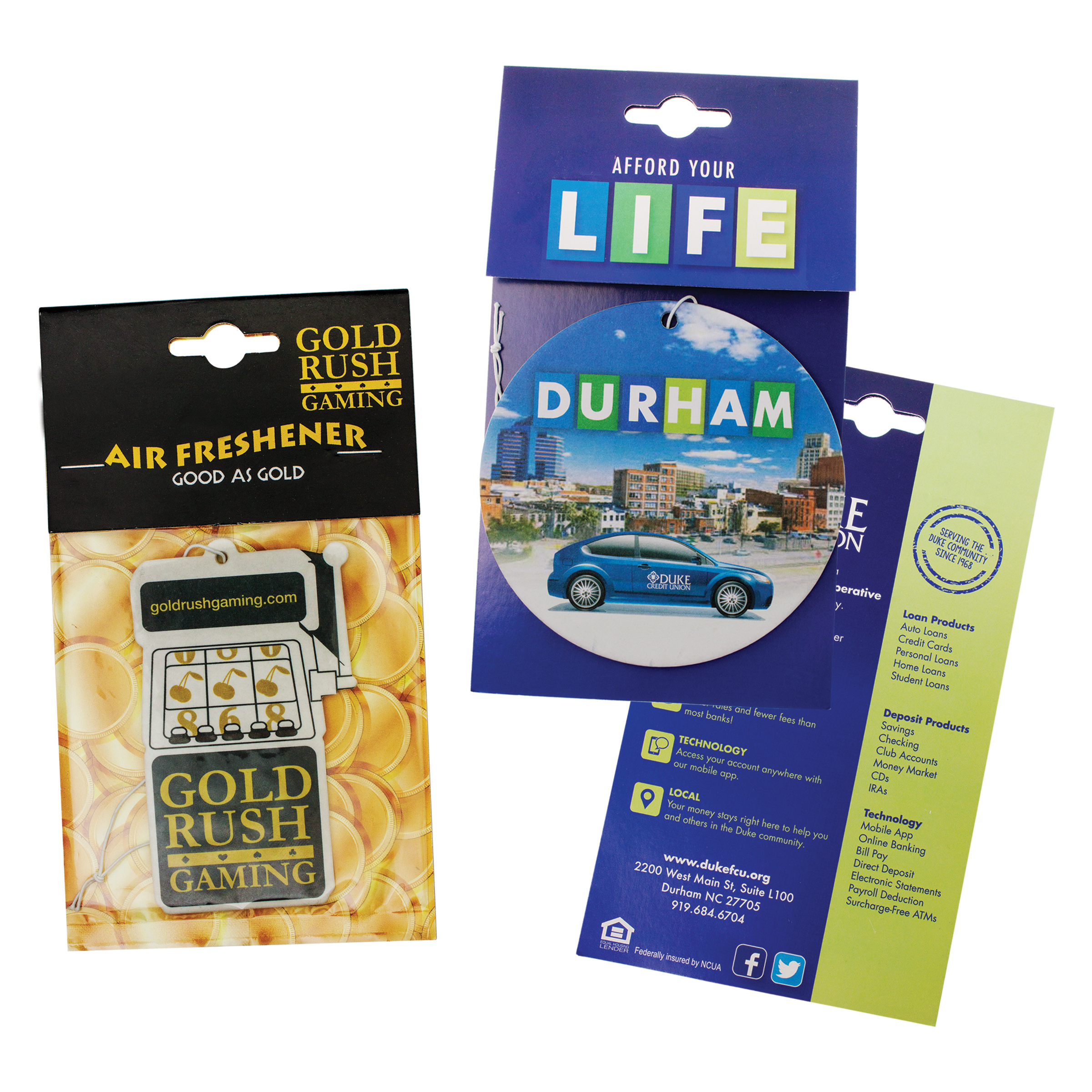 Custom Paper Air Fresheners (Custom Card) 18