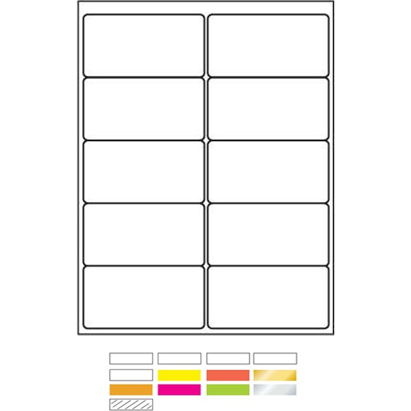 Laser Labels (4"x2") 2