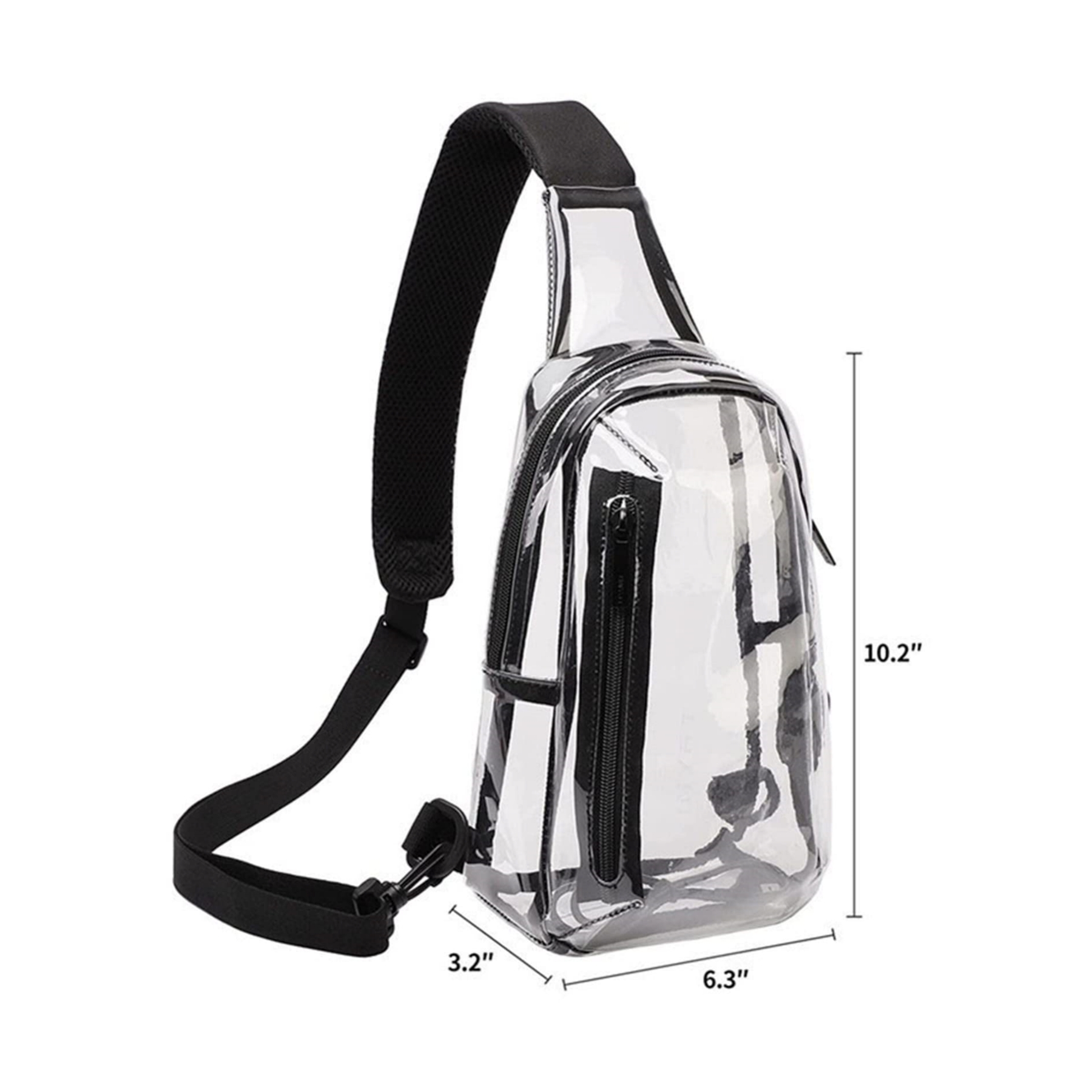 Clear PVC Waterproof Shoulder Bag 3