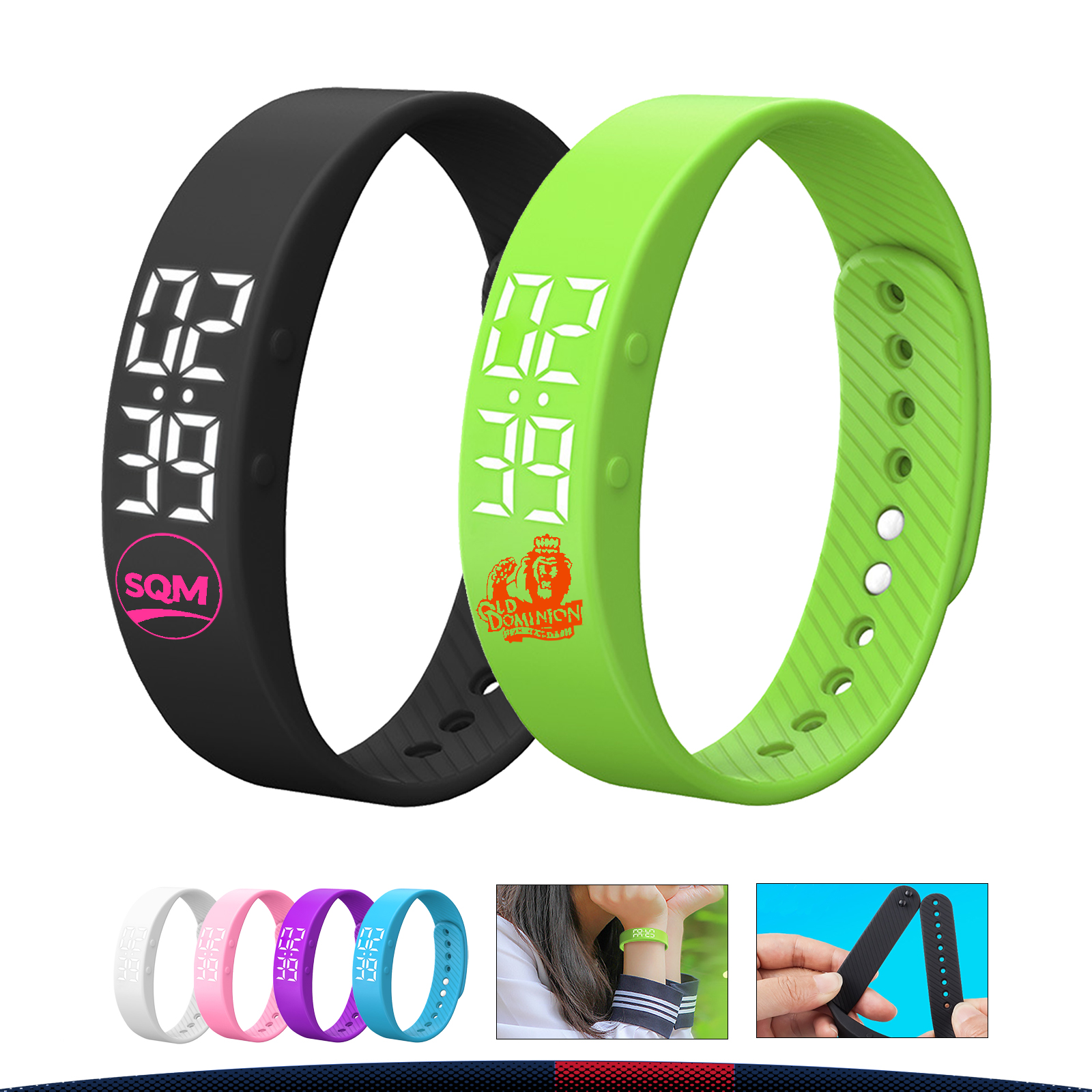 Grosia Pedometer Bracelet 7