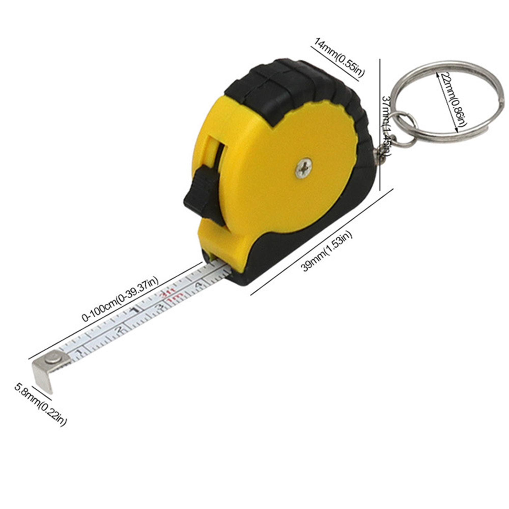 Customizable Mini Tape Measure 3