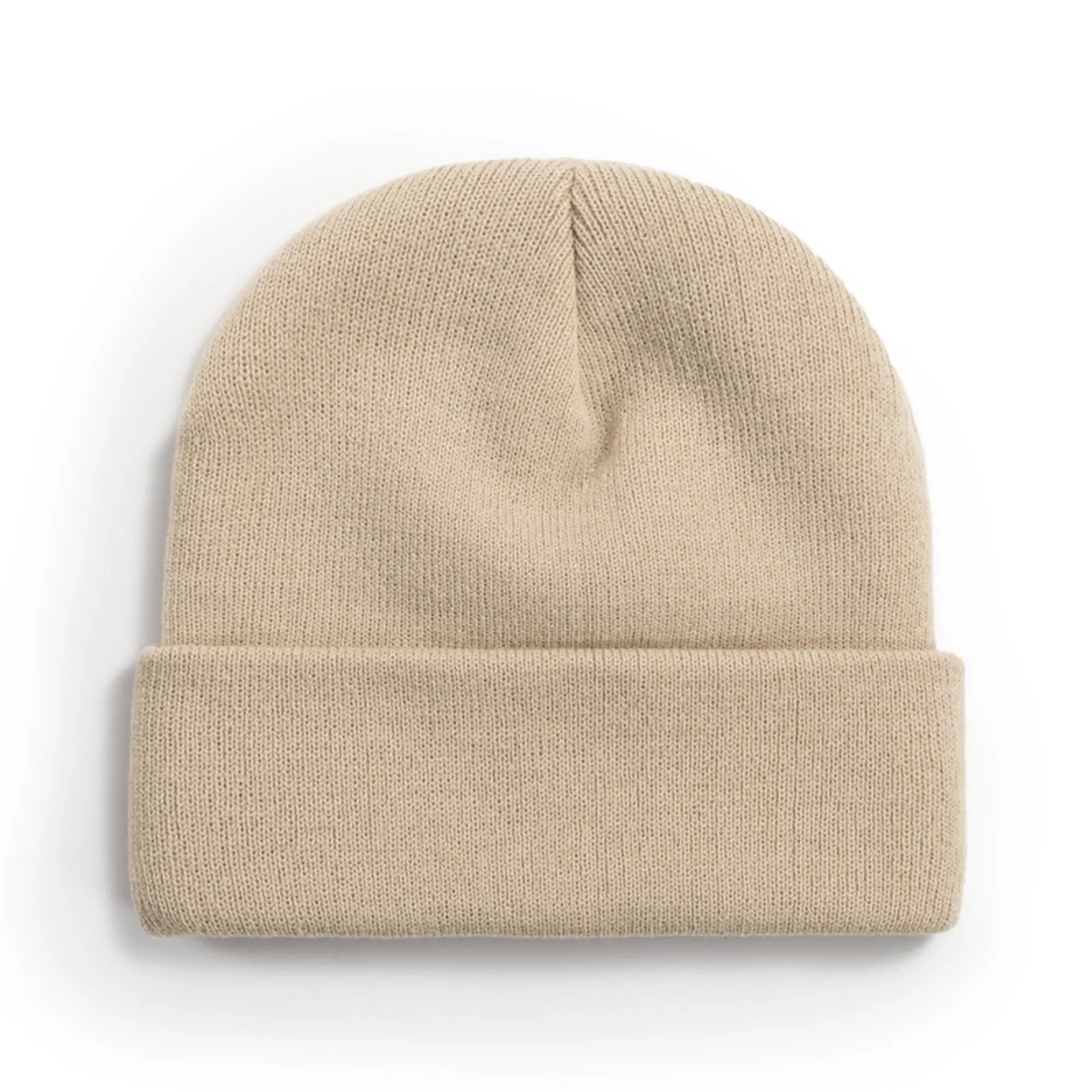 Unisex Adult Knit Cuffed Beanie Hat 21