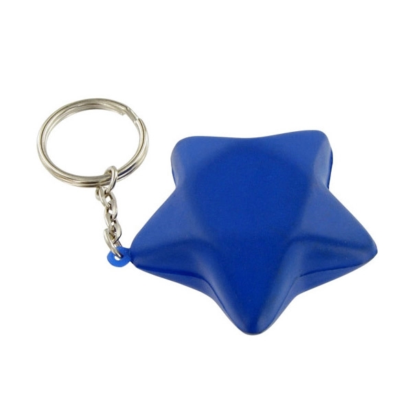 Star Stress Reliever Keyring 5