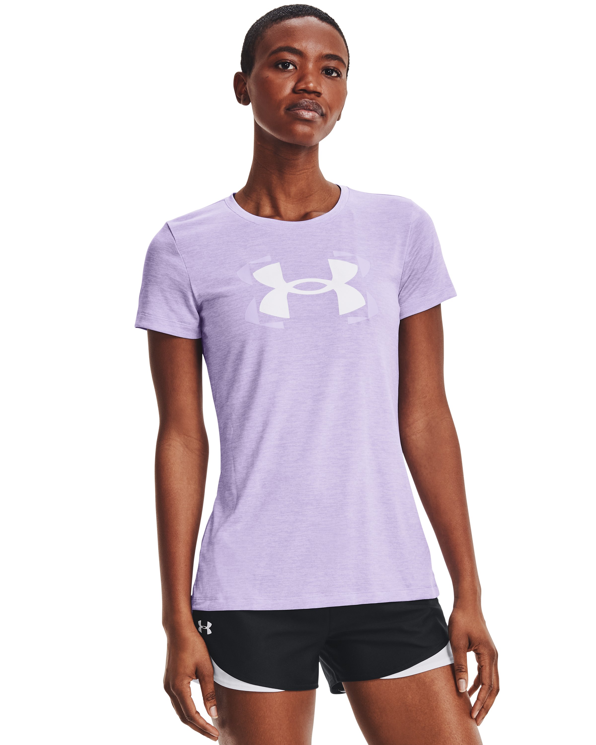 UA Tech Twist Logo Women's Short Sleeve 4