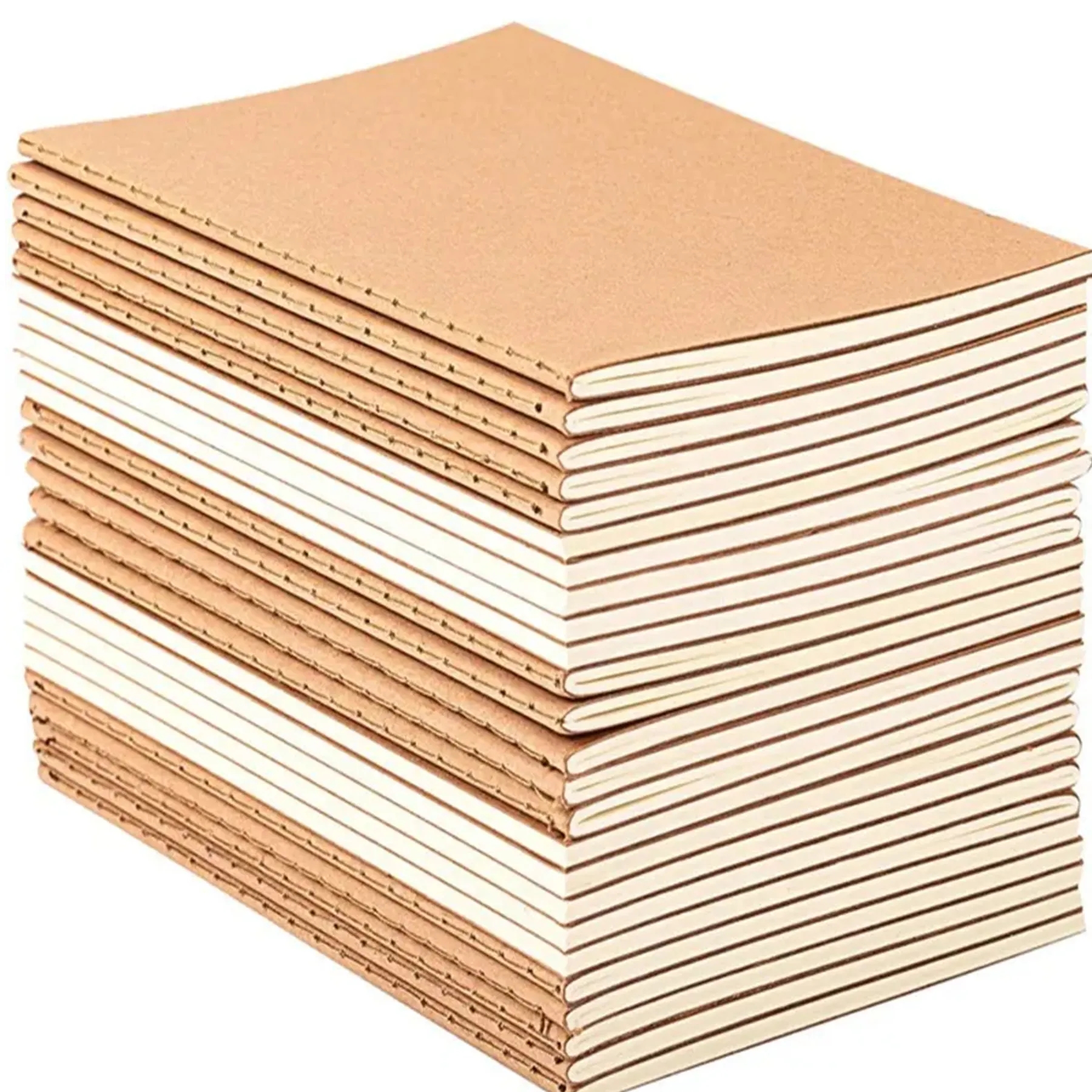 Kraft Paper Notebook Ruled Line Book 4