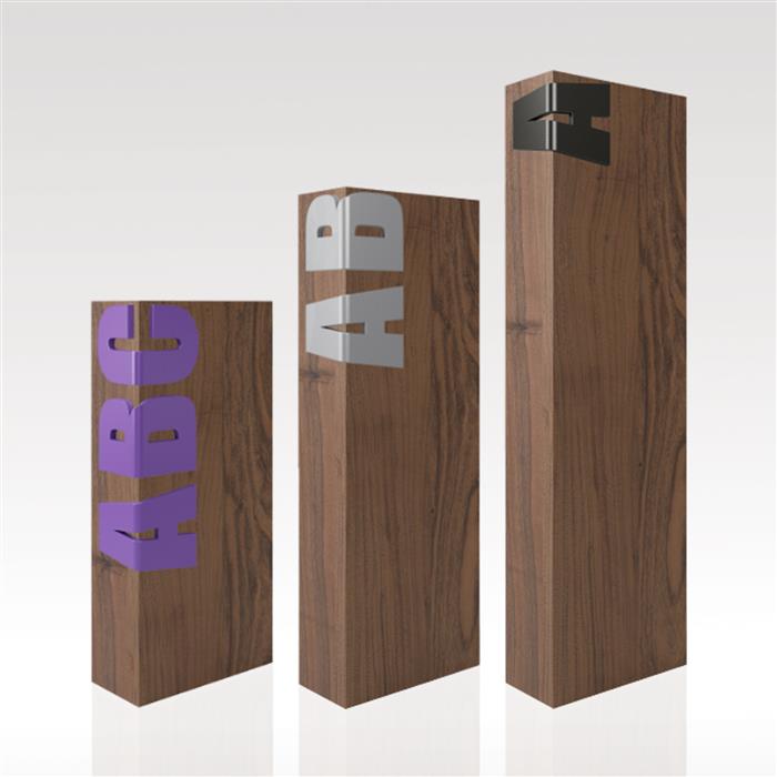 Rectangular Walnut 58