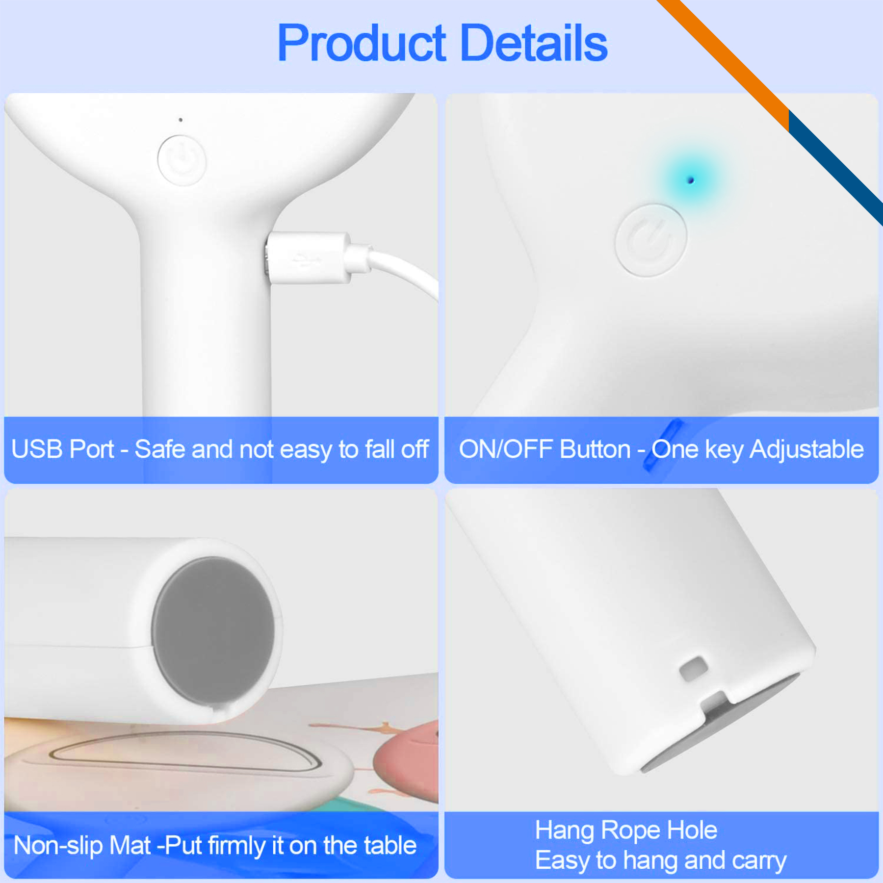 KenoWind R Shaped Bladeless Handheld Fan 2