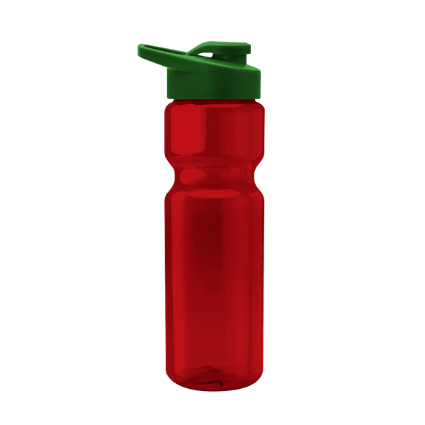 Blazer 28oz Transparent Bike Bottle w/Drink-thru Lid 1295