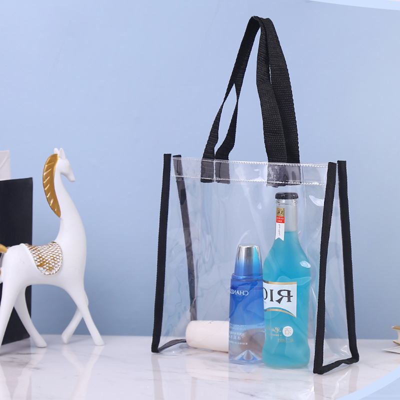 Reusable PVC Clear Tote Bag 8