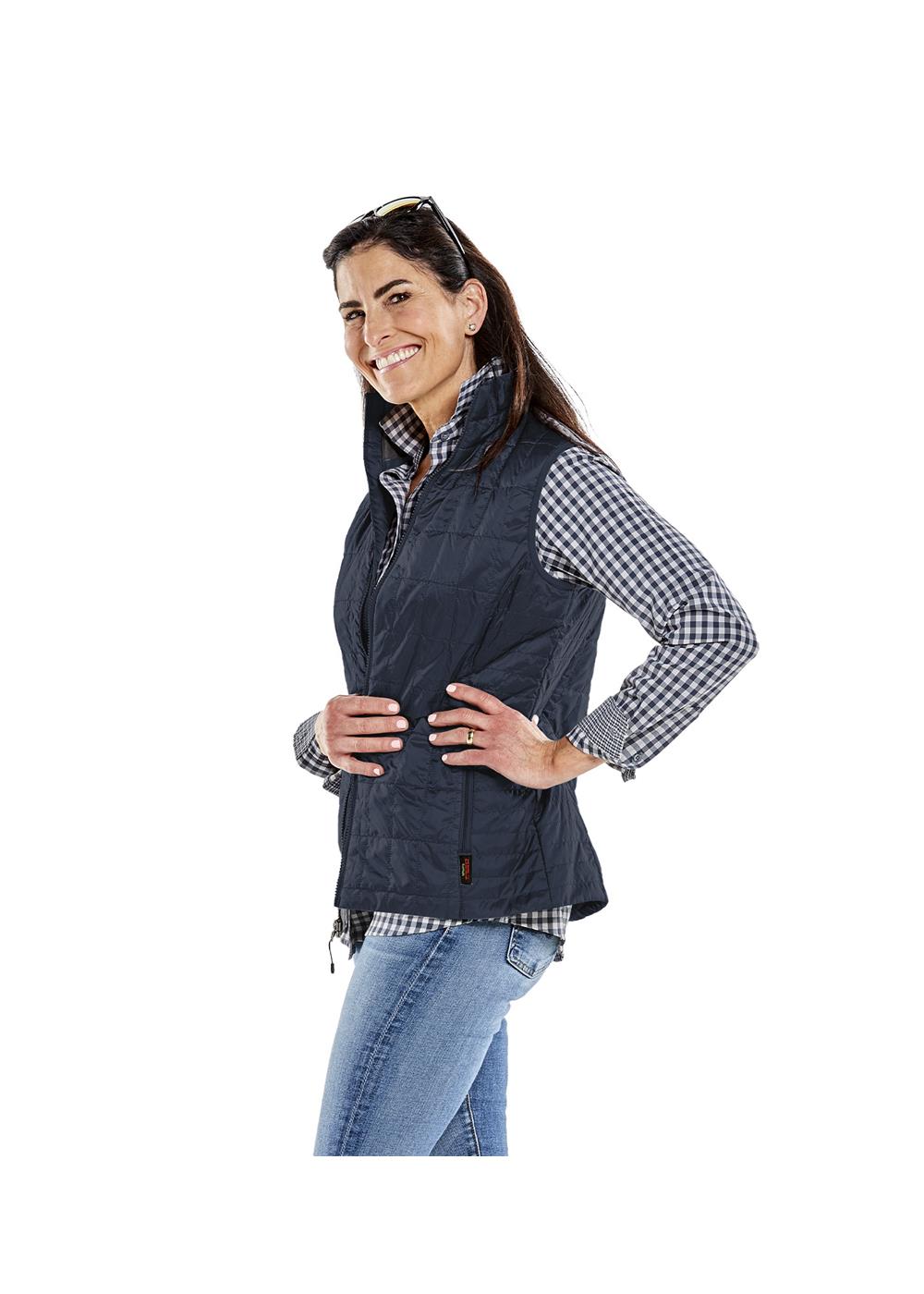 Storm Creek Women's Traveler 60 GSM Insulated Packable Quilted Vest - Glossy 11