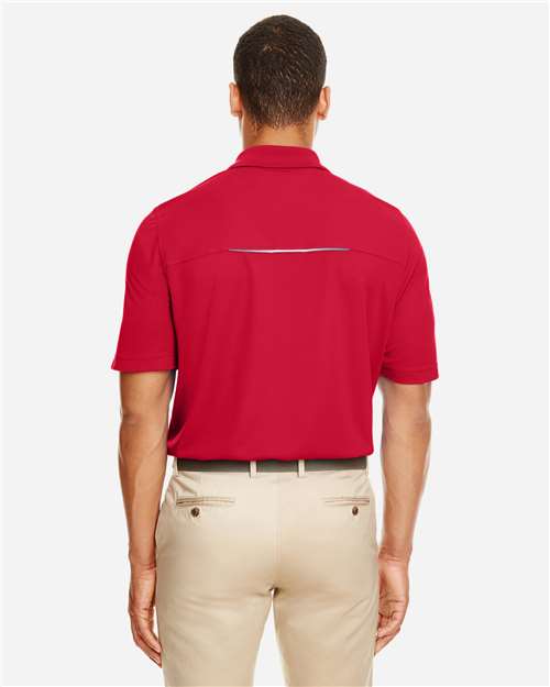 Men's Radiant Performance Piqué Polo with Reflective Piping - 88181R 20