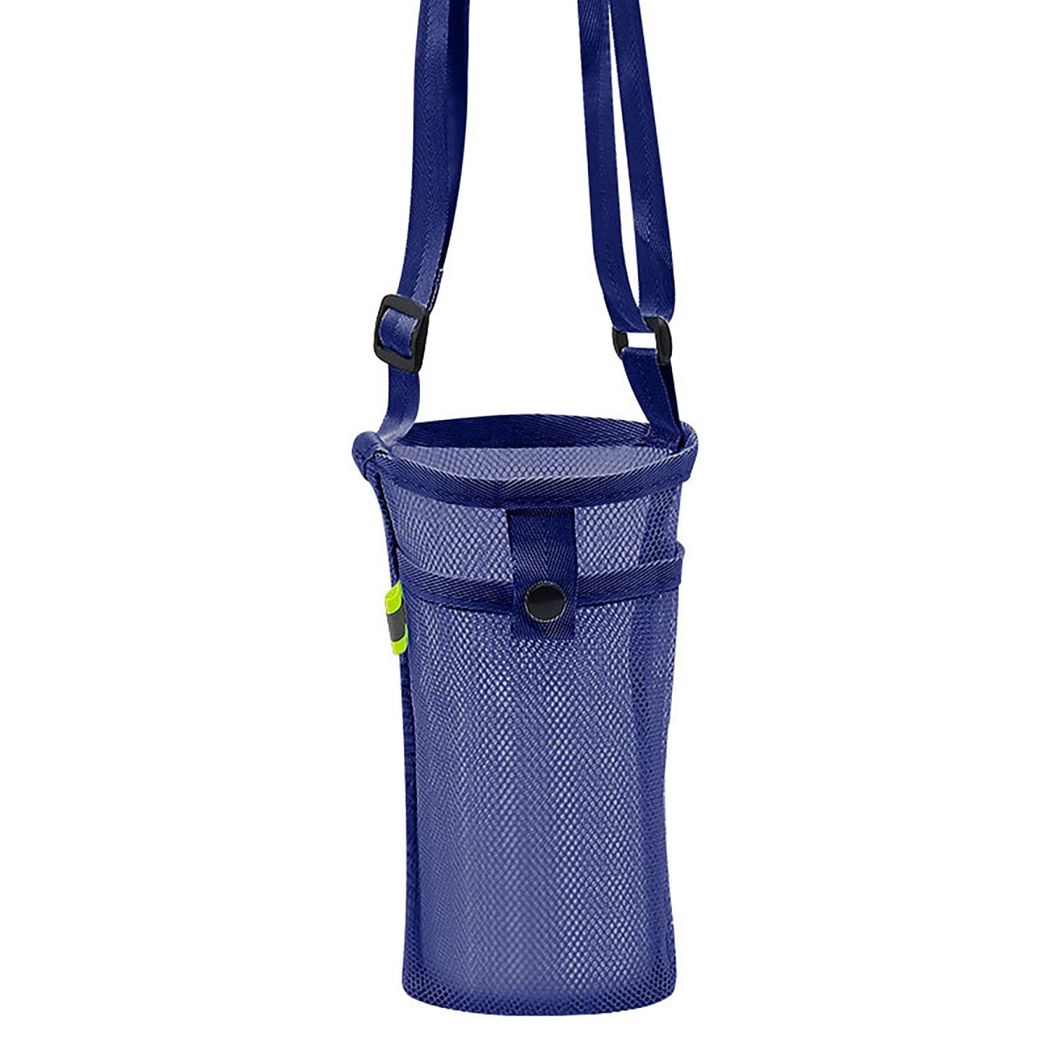 Portable Mesh Water Bottle Bag W/ Pocket 7