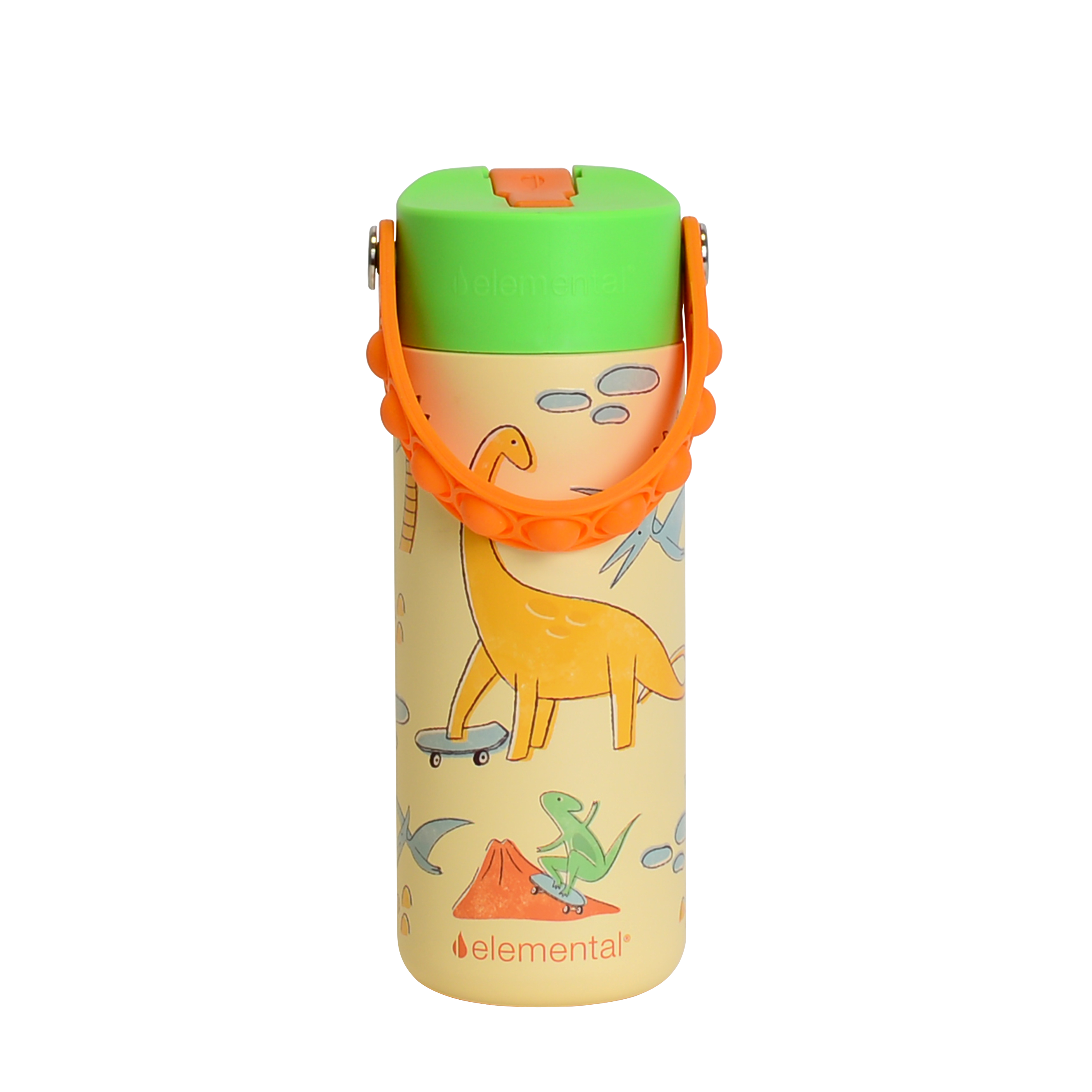 Elemental® Core Series 18oz Pop Fidget Stainless Steel Water Bottle - Vacuum Insulated - BPA-Free 12