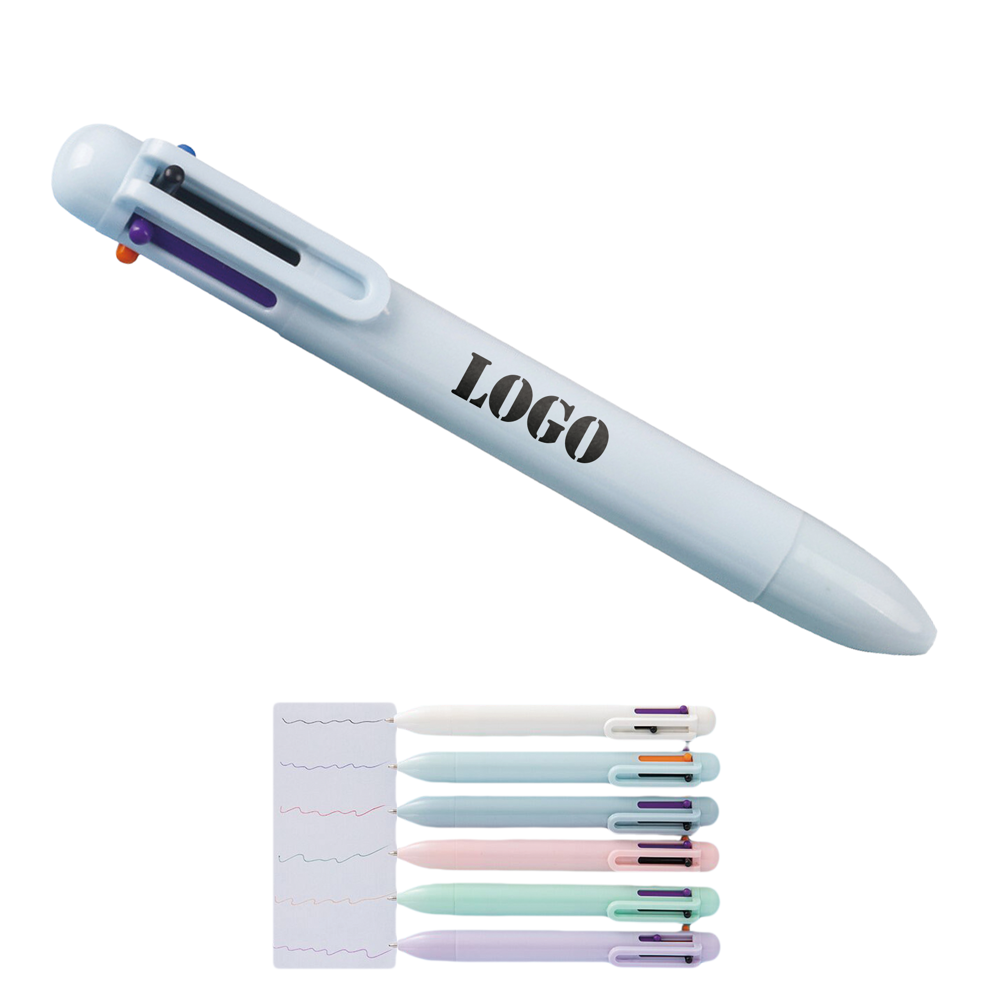 6-In-1 Multicolor Ballpoint Pen 1