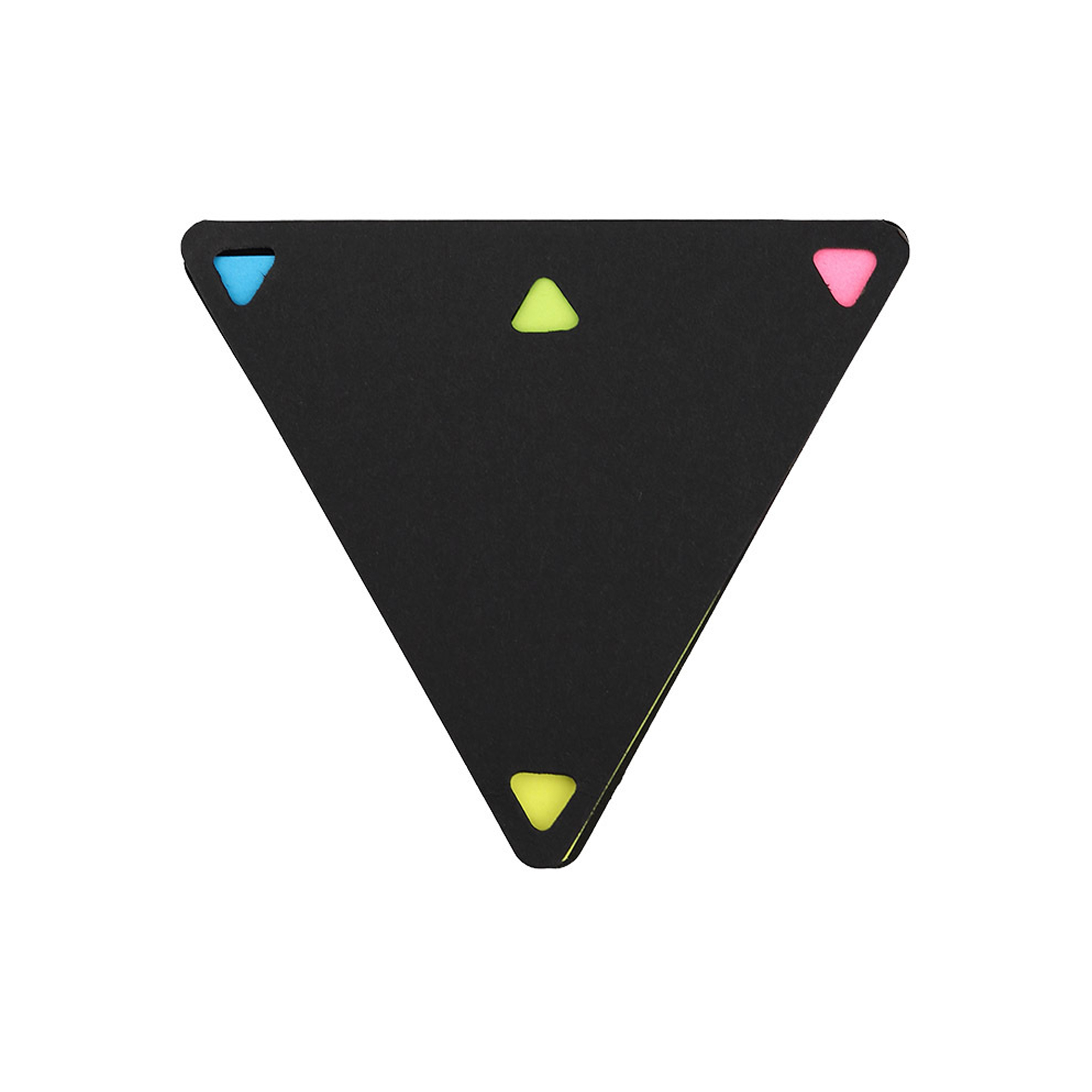Triangle Shape Kraft Cover Sticky Note Pad 4.1" X 3.5" 3