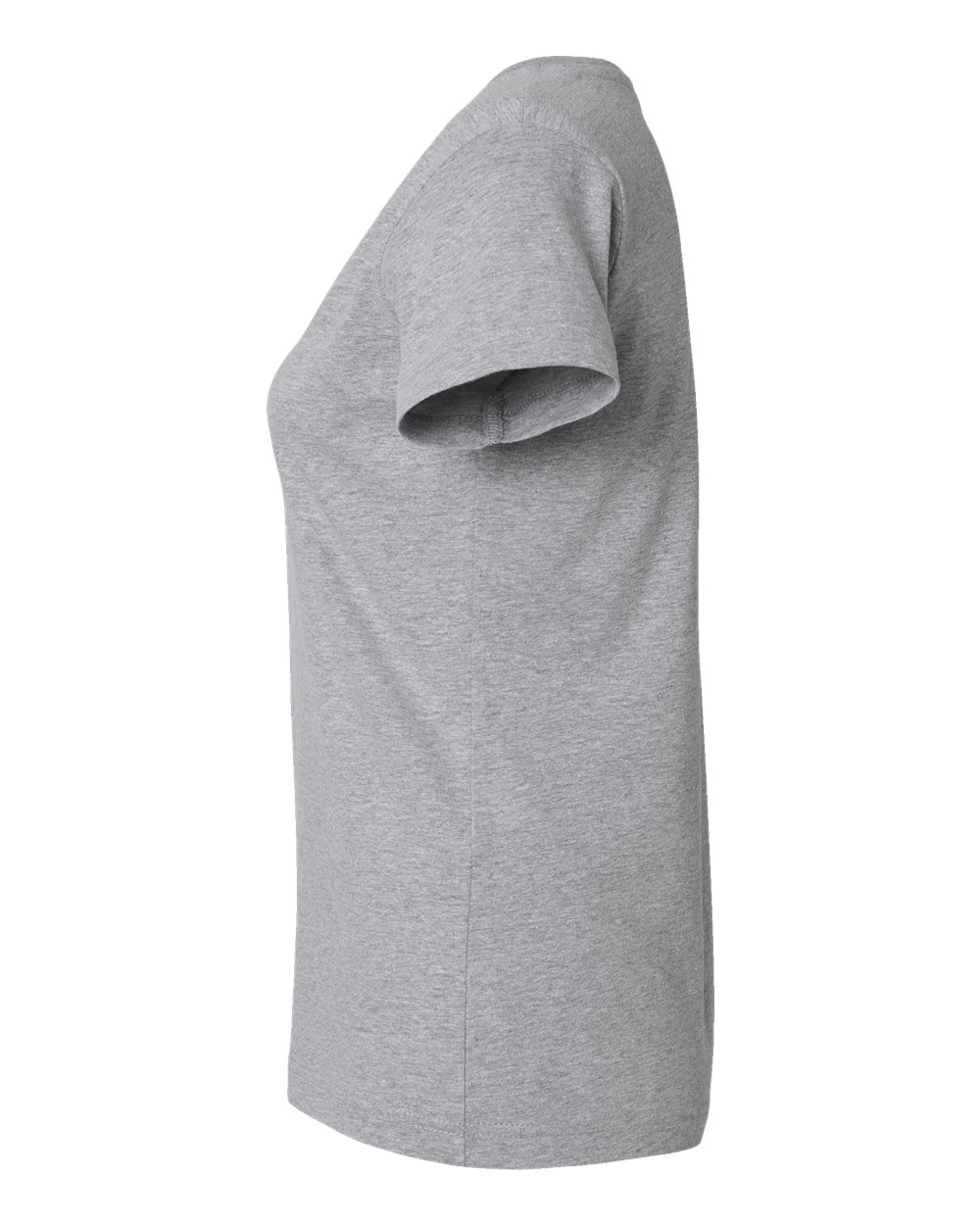 Women's Fine Jersey V-Neck Tee - 3507 41