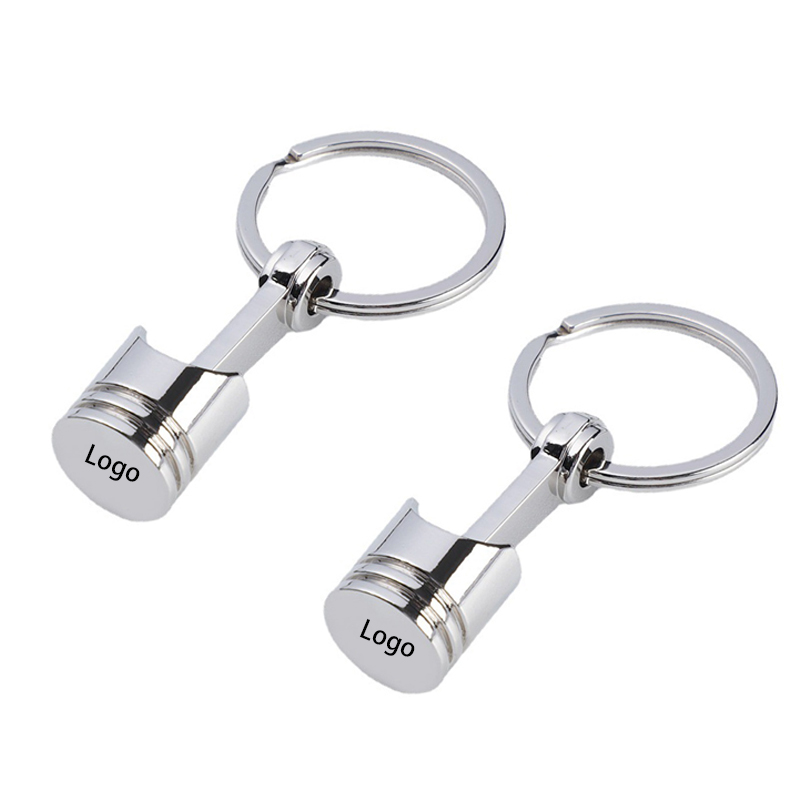 Auto Part Model Engine Piston Keychain 5