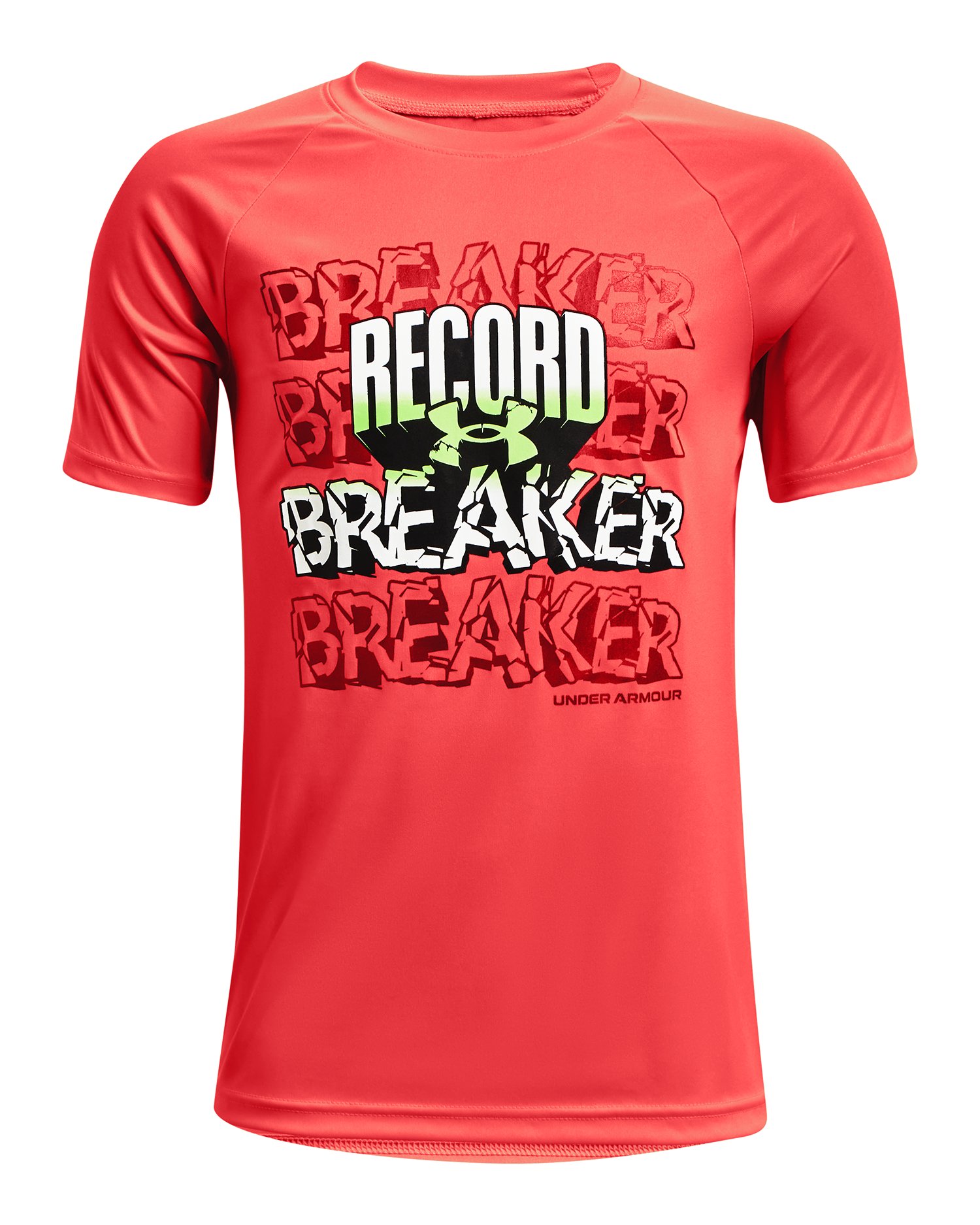 Boys' UA Tech Record Breaker Short Sleeve 2