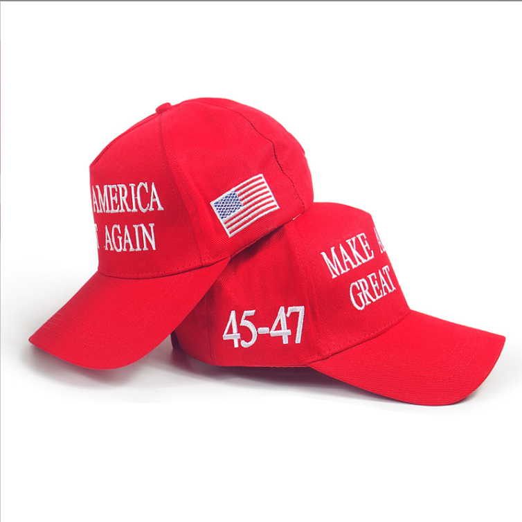 Adult Embroidered Trump 2024 Hats 1