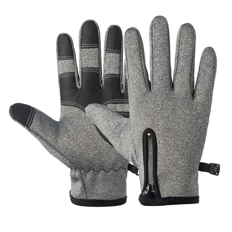 Custom Touch Screen Gloves for Men Skiing and Outdoor Work 2