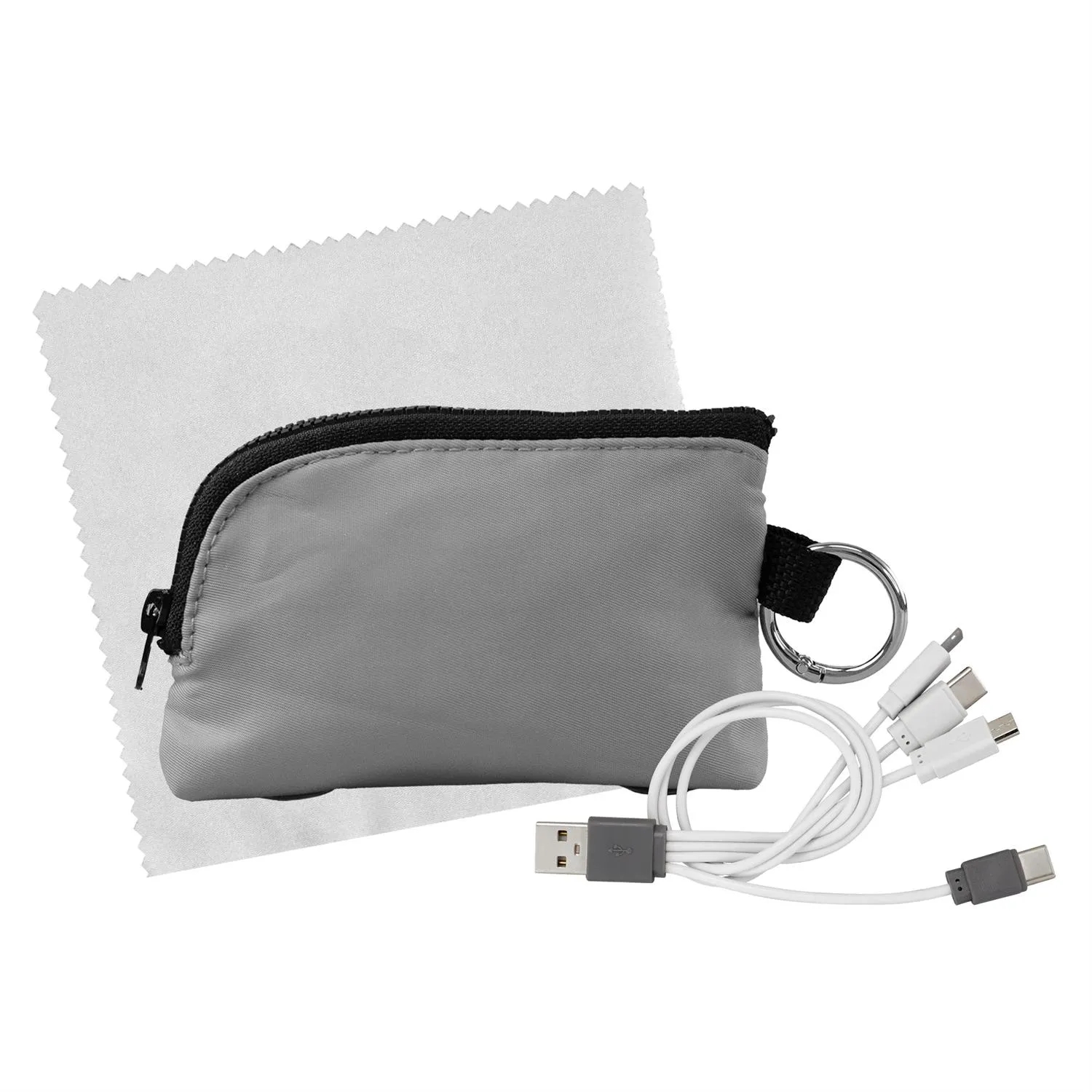 Zip Around Cable & Cloth Set 4