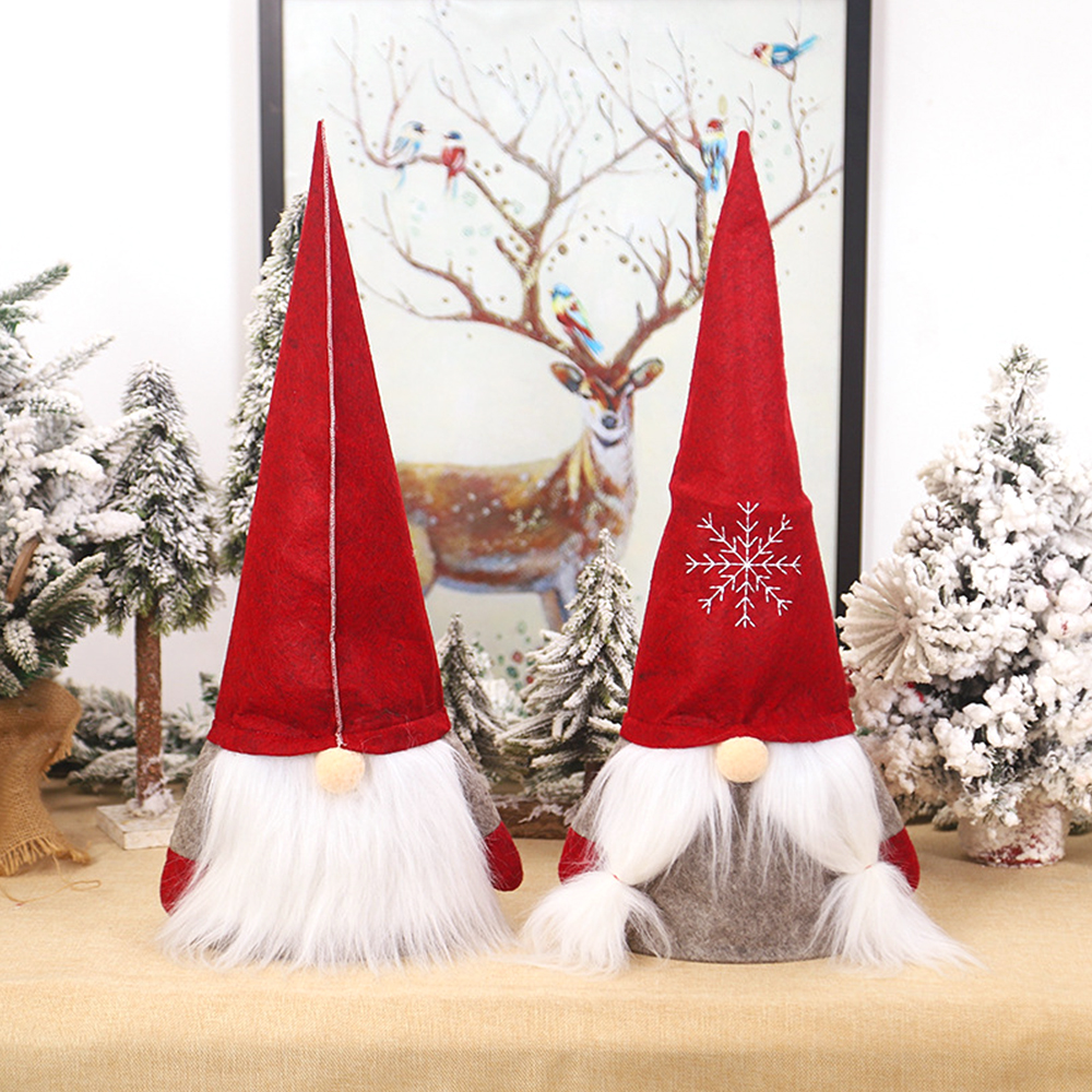 Christmas Hat Treetop Decorative Woodsman Doll 4
