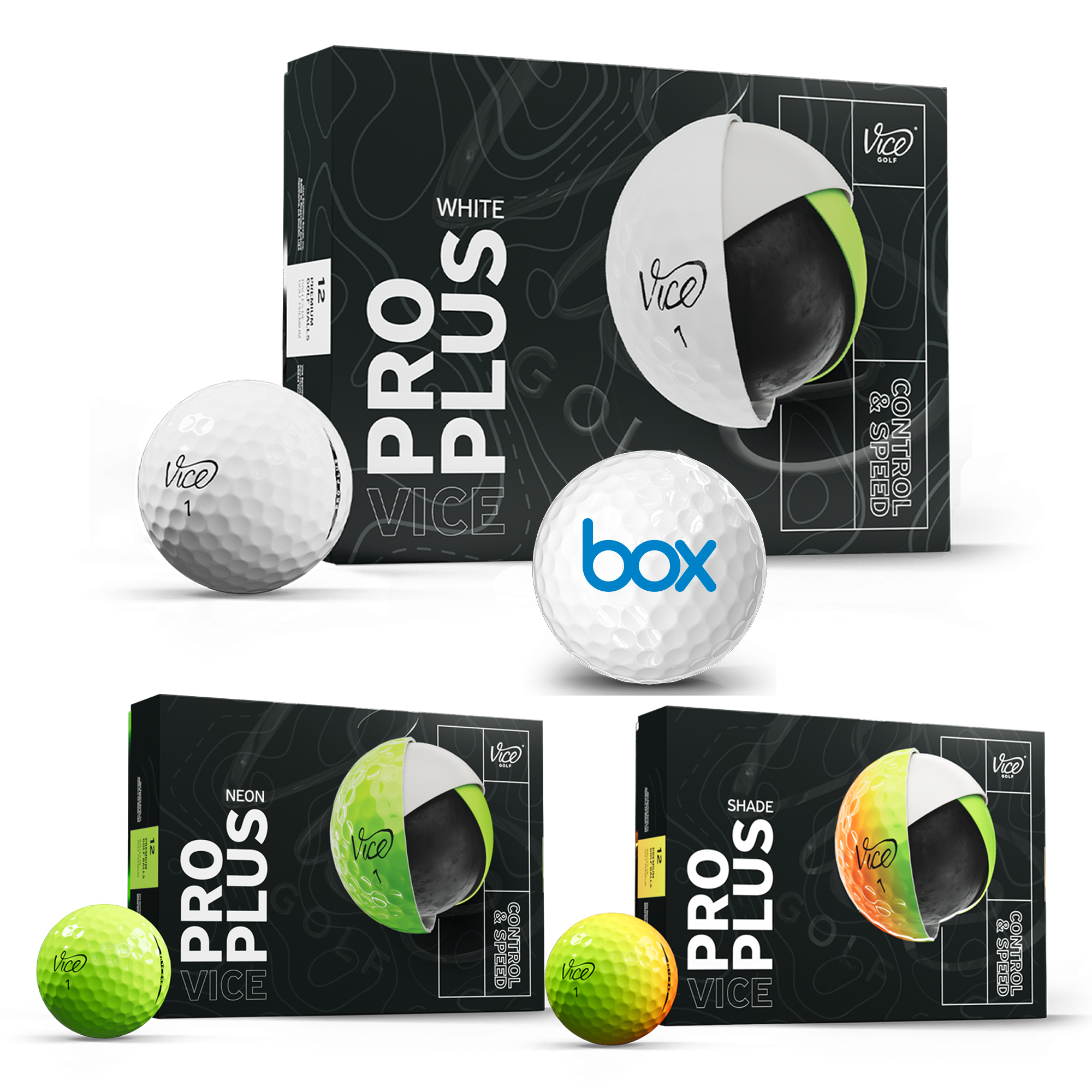 Vice Pro Plus Golf Balls 4