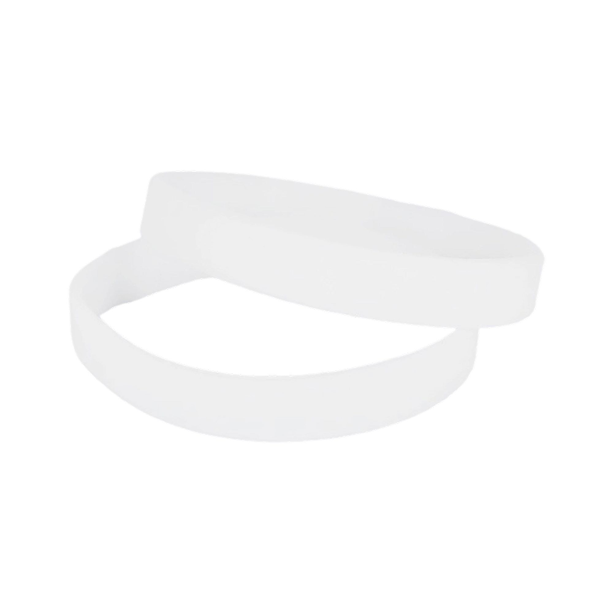 Silicone Wristband Glow In The Dark 8 x 0.5" Durable Design 3